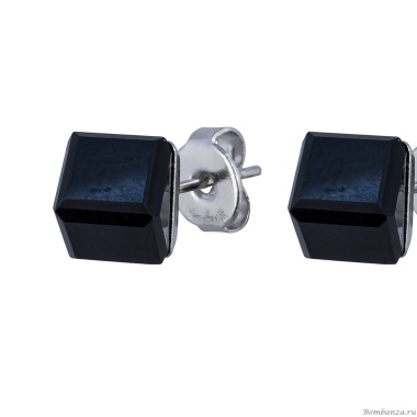 Пусеты Fiore Luna,  Black, SWE2127/2 BL S Пусеты Fiore Luna,  Black, SWE2127/2 BL S